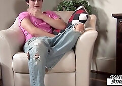 SOUTHERNSTROKES Solo Guy Keegan Strokes His Ample Manstick