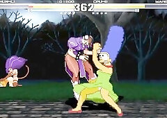 Chun li vs Marge (Mugen)
