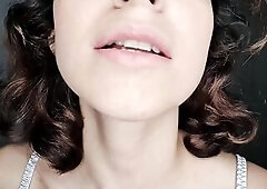 JOI Jerk off Instructions - Cum in my Throat - Facial POV ASMR