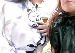 Exotic pornstars Amirah Adara and Nikky Thorne in best lesbian, hairy porn video