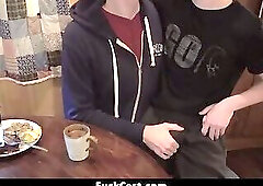 Jonathan’s Mouth Waters Seeing the Huge Monster Cock Fully Aroused Next to His - Fuckcest