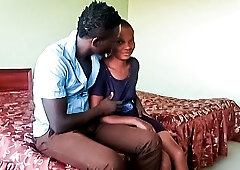 Cute African Couple First Homemade Amateur Sex Tape