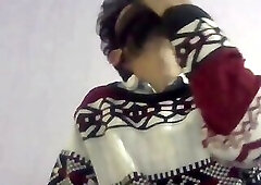 Horny boy home alone