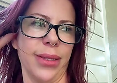 Great Big Boobs On Masturbating Redhead