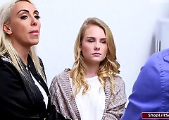 Teen 18+ Babe Watching Stepmom Suck Dick