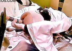 Tanchou Miko Crossdresser Anal Masturbation Part three