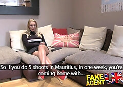 Victoria Summers - British Blonde Minx Gives Deepthroat And Rimming