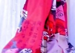 Hot red-haired Latin chick looks spectacular in her ebony underware whilst modeling on the tube