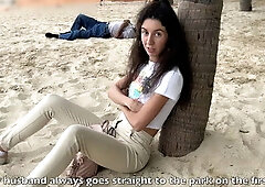 Public Pickup - Took a Girl from Her Cuckold Husband from the Beach to Hotel ...