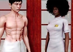 Visual novel game, pc gameplay