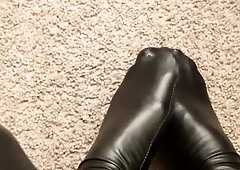 My Feet in Rubber Nylons