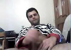 Big Dick Turkish Guy Masturbates
