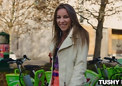 TUSHYRAW All she thinks about is getting a chopper in her arse