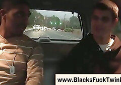 Twink picked up for blowjob