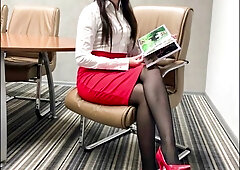 Naughty teens tease in sexy stockings