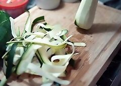What Piper Blush does with a zucchini