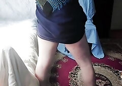 Large Boss Butt Mastix Crossdresser Amateur Butt Model Transsexual Transsexual Makes Sexy Homemade Movie Scenes in