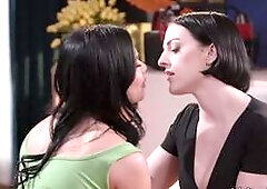 Lesbians Scarlett Alexis And Lucy Lotus
