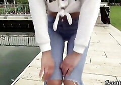 See German Medical Student Banged out of Jo-Bag on now! - Publicagent, Public Agent, Public Agent Creampie Porn