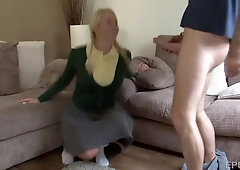 Naughty Blonde Babe Amazing Sex