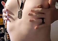 My tits are growing im so glad