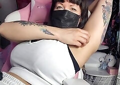 Armpits, hairy armpits