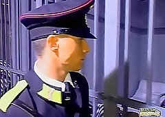 Taking Two Prison Guard Cocks - Fernando Nielsen, Julian Vincenzo & Ray Phillips