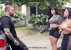 3some With Two Buxom Colombian Women I Met On The Street60fps - Amateur porn