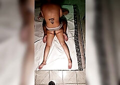 Full-body massage.