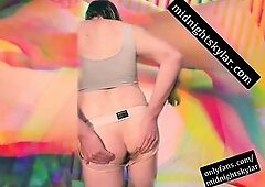 that guy'd make a good boyfriend (trans woman solo, masturbation, erotic poem)