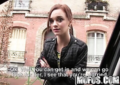 Mofos - stranded teenies - Lea Guerlin - horny french amateur