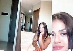 My ebony ally has a large shlong and this guy always convinces me to suck it when we're jointly