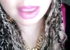 Big-Titted Amateur's Lactating Webcam Show