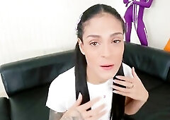 ANAL SPIT THROATfucked Breiny Zoe EATS BOOTY - pounded in her taut gap