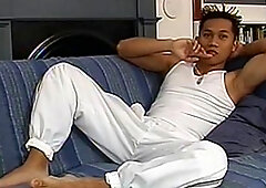 GayAsianNetwork: Horny hunk laughing scene