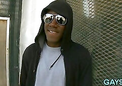 Black & white gay fucking