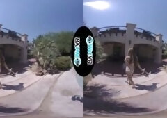 Festive Redhead Jane Rogers Gets Fucked In VR Porn On Halloween