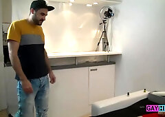 Hairy Italian-arab Top Uses German Twink For Hours