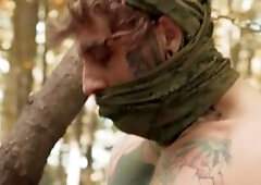 Bromo US: Pierced american hunk lusts bareback spanking