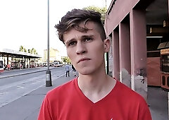 Sporty twink lets him dominate that tight butthole