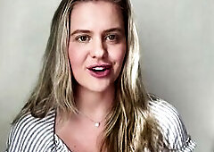 Golden-haired floozy Wisconsin Tiff tells all about her gangbangs and screwing mature lads