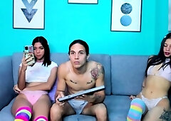 Shy brunette homemade amateur webcam teen