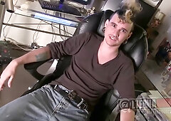 Skinny Gay Pink Gives Tristan The Most Pleasurable Oral Sex