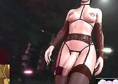 Sucking Some Chunky Weenie of Ada - Taker POV Futanari CG Anime Animation React