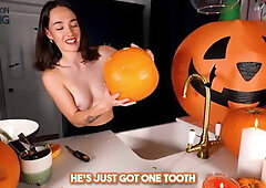 Topless Pumpkin Carving
