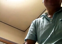Asian japanese amateur has deep throat
