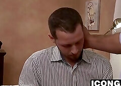 Smoking hot hunks Nick Capra and Asher having a rough sex