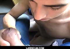 Bony Amateur Latino Delivery Guy Cash To Smash Stranger