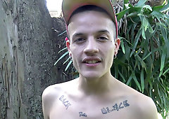 LatinLeche - hetero man tears up A Cute Latino Boy For Cash