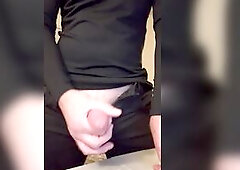 Cumming all over desk to Mia Khalifa